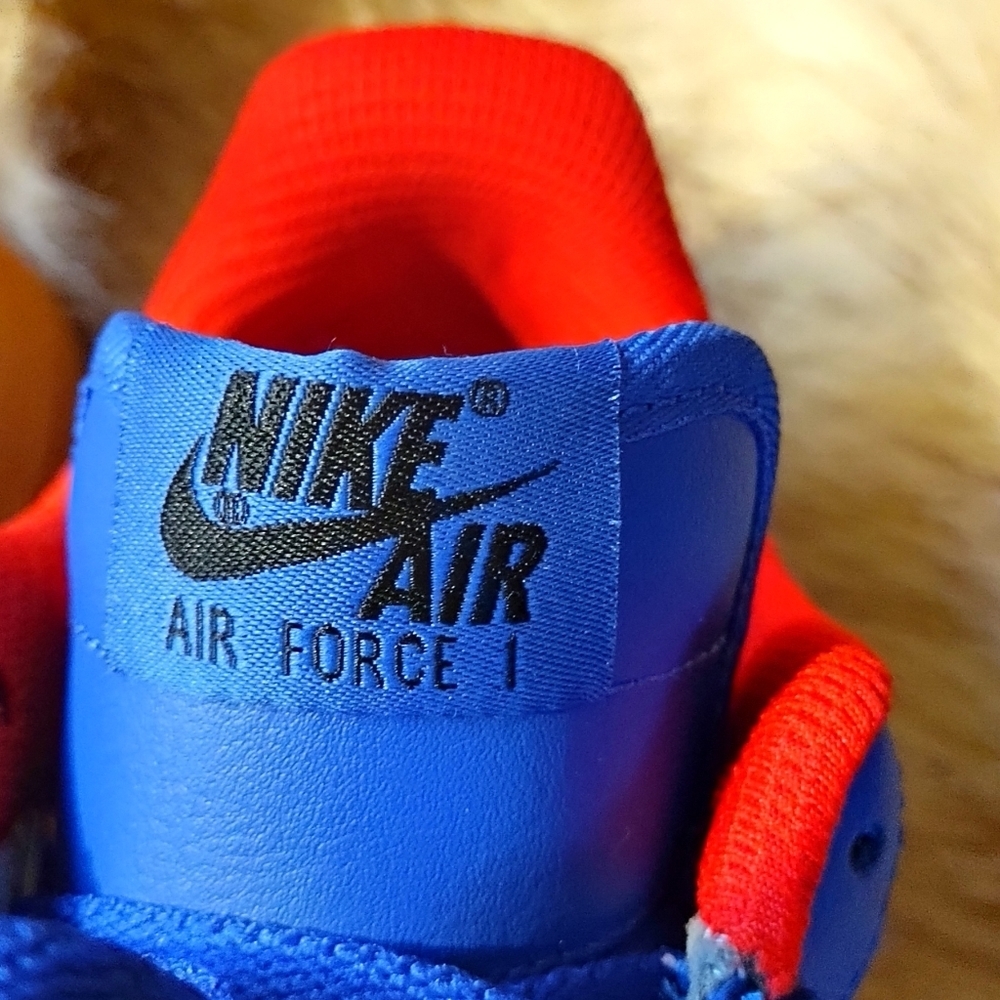 New Women's Air Force One sneakers Sz 6.5 animal print python snake - Picture 10 of 12